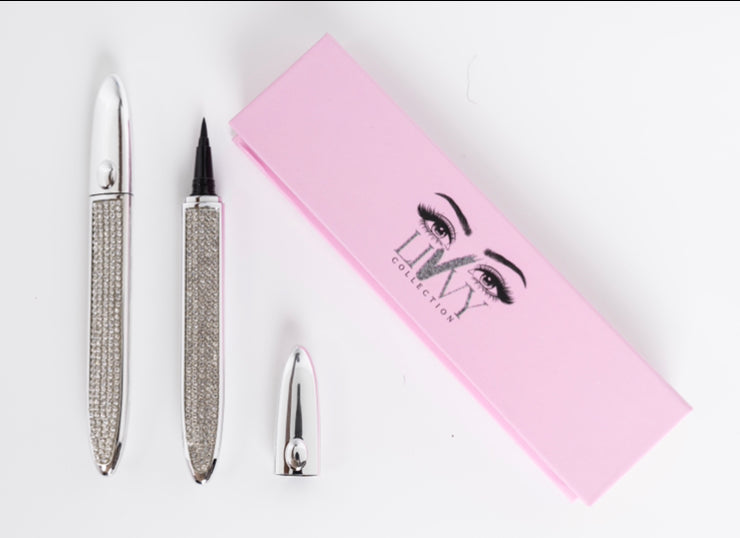 2 in 1 DIAMOND BLACK EYELINER/LASH ADHESIVE PEN